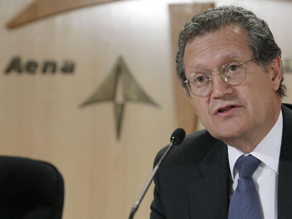 El presidente de AENA, Juan Lema
