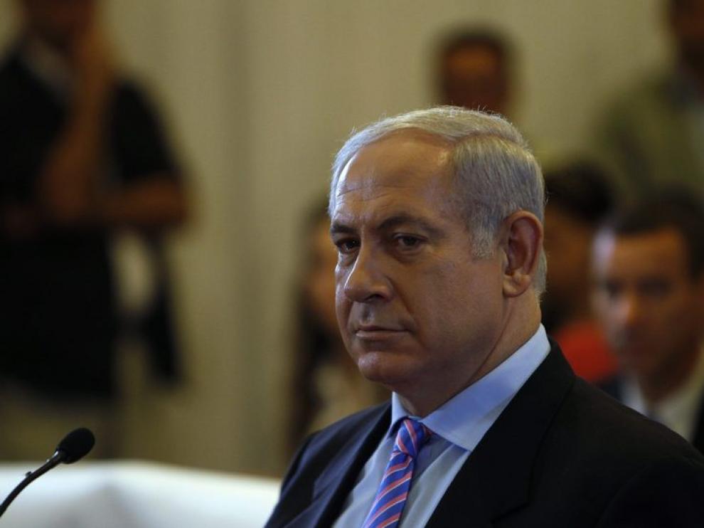 Netanyahu declara ante la comisión.