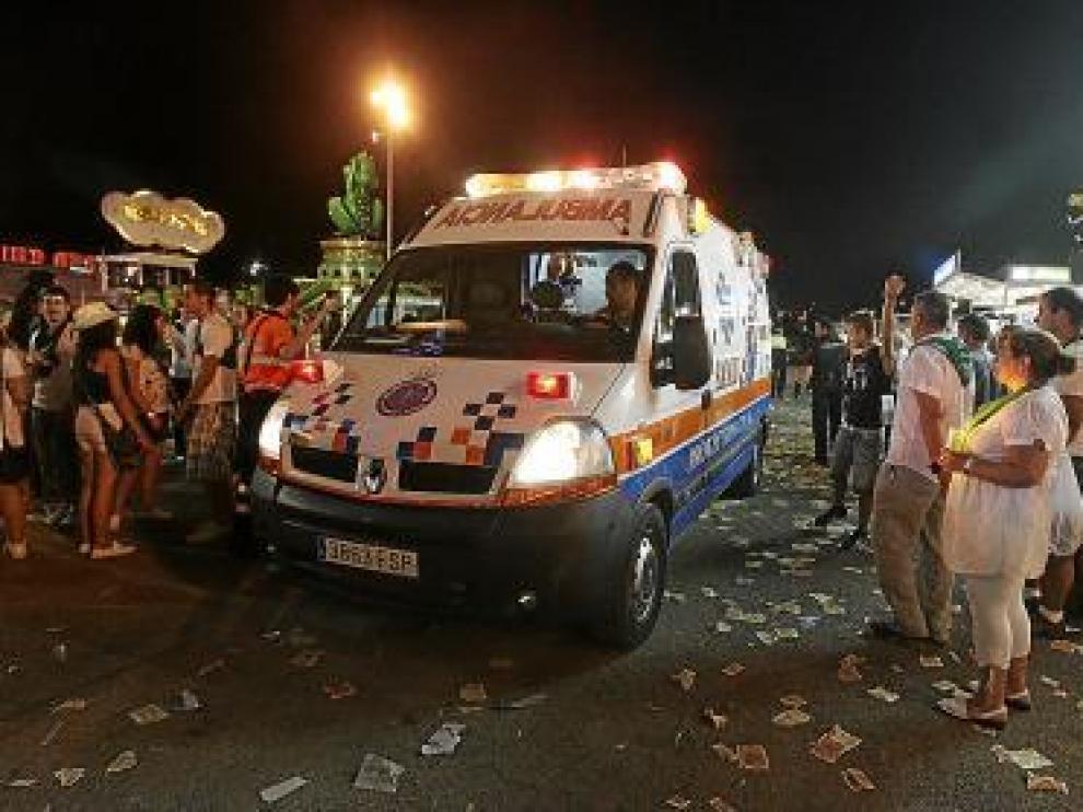 Protección Civil lleva ya 16 atenciones en el recinto ferial.