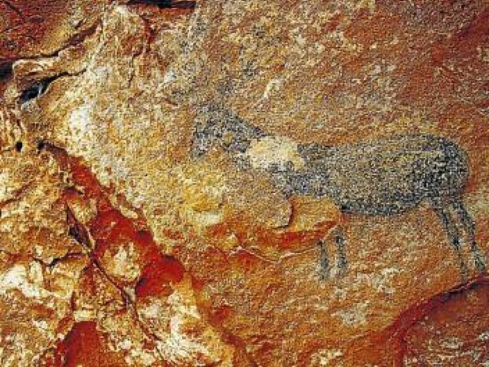 La DGA no ha protegido las pinturas rupestres descubiertas hace un año en Jaraba