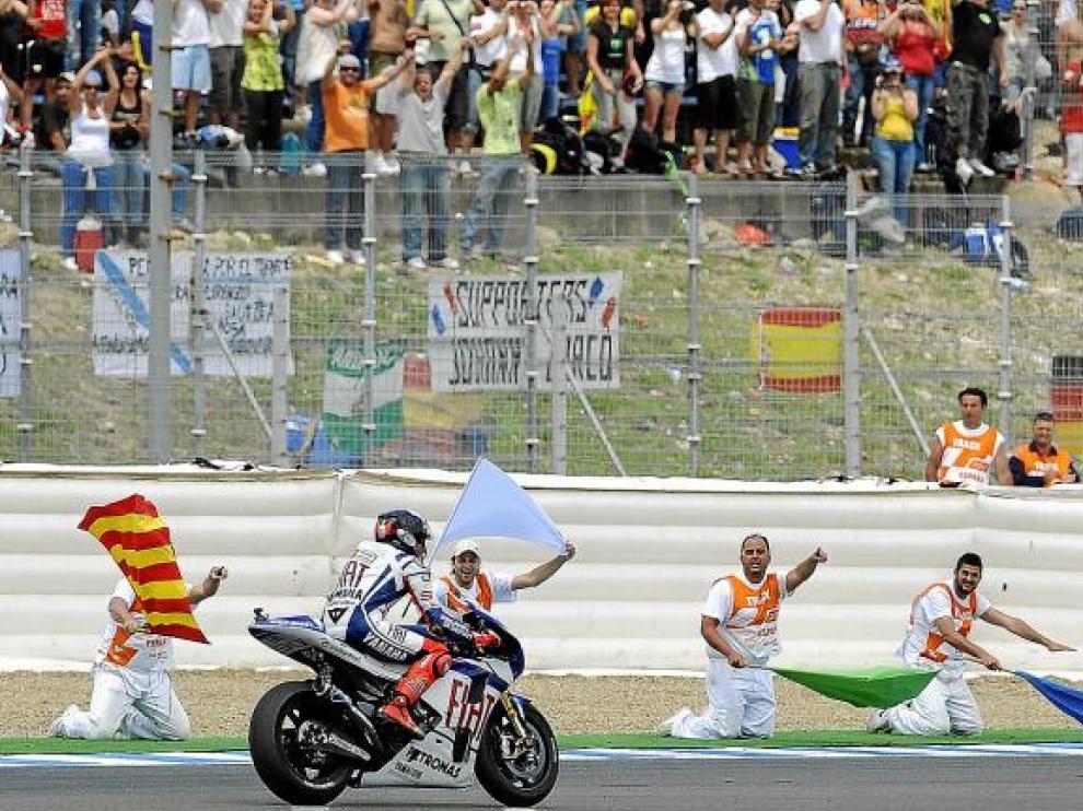 El piloto español Jorge Lorenzo