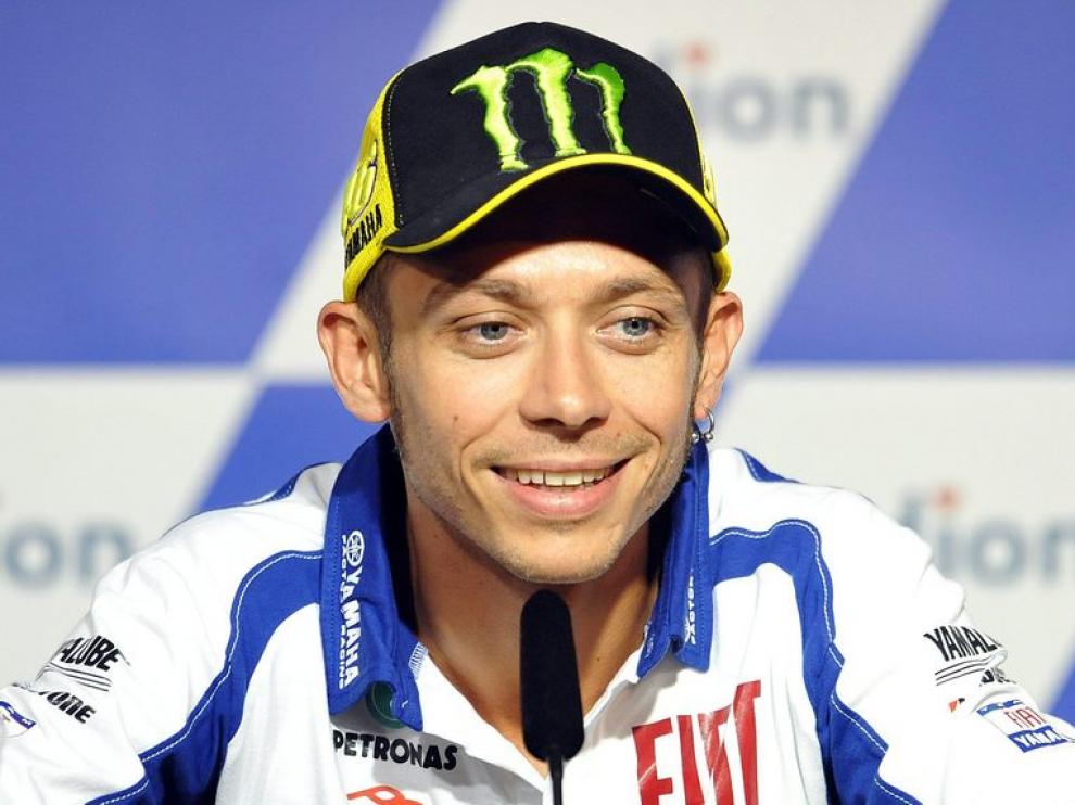 El italiano Valentino Rossi