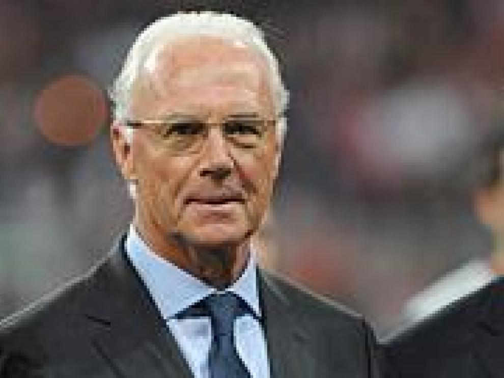 Beckenbauer, el homenajeado.