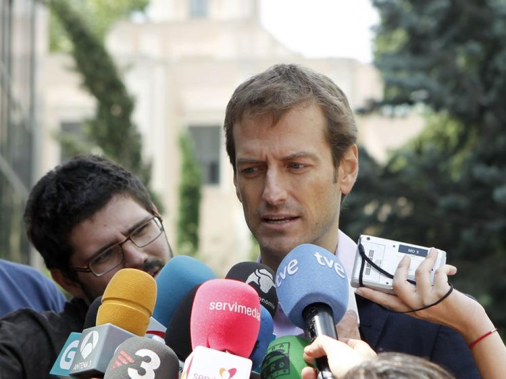 César Cabo, secretario de comunicación del sindicato de controladores