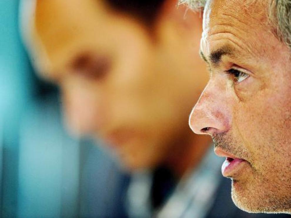 El entrenador del Real Madrid, Jose Mourinho, repasa la actualidad del club blanco.