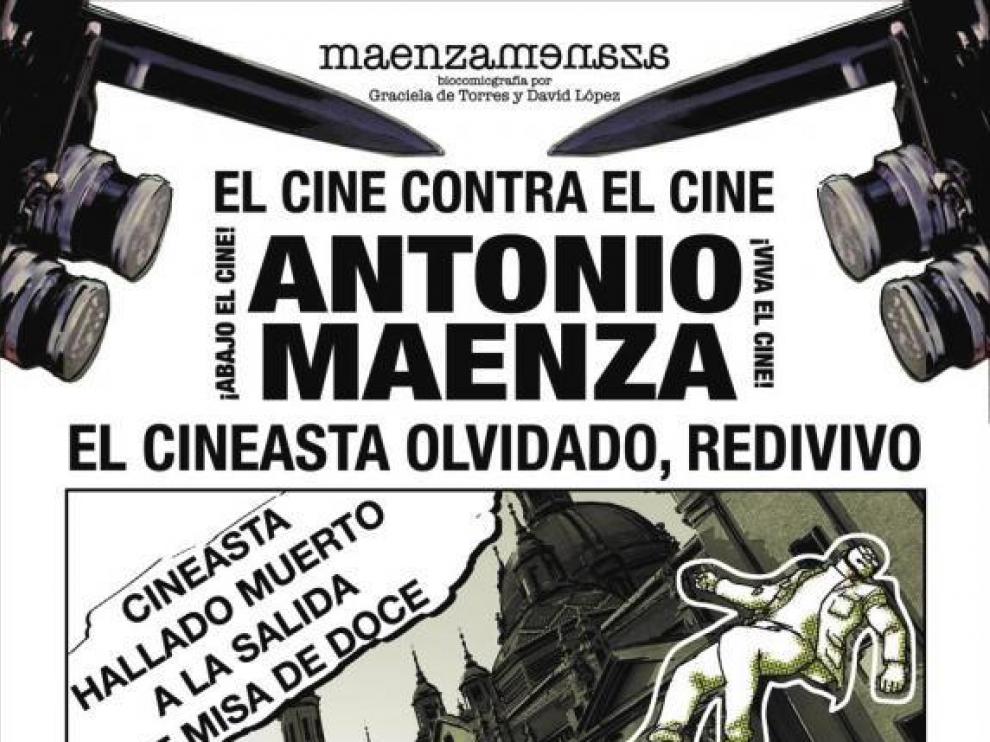 Maenza, el cineasta maldito, pasa a las viñetas