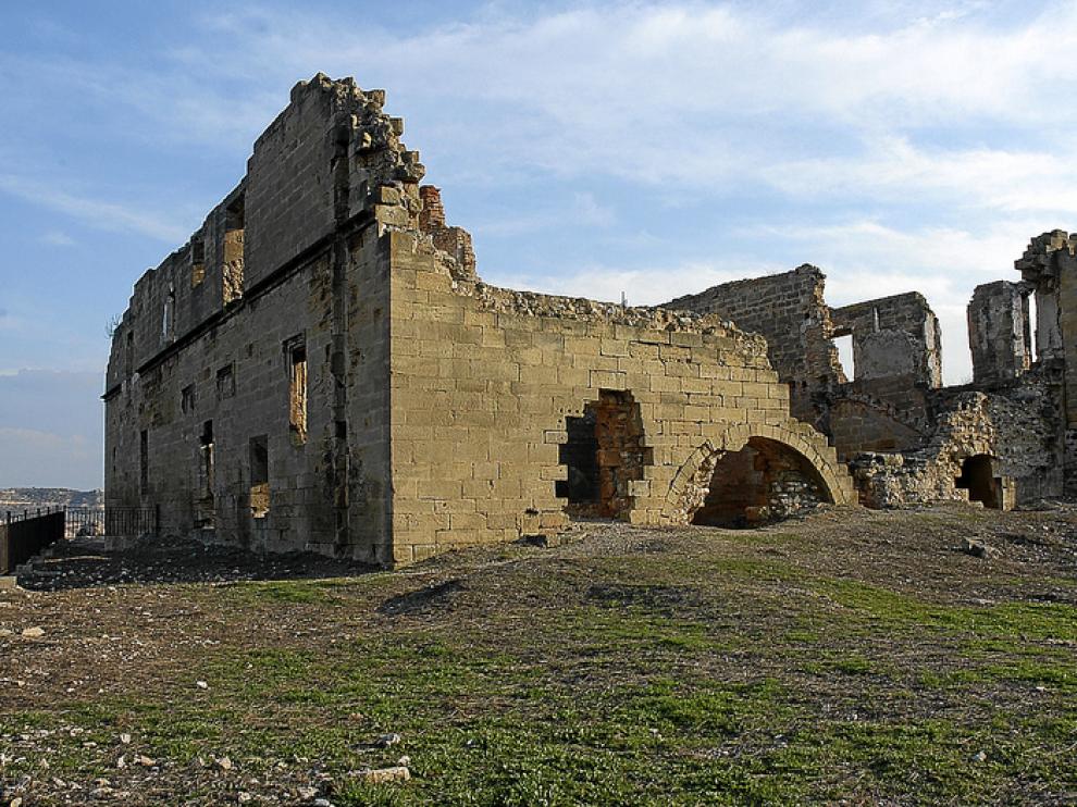 Vista general del castillo.