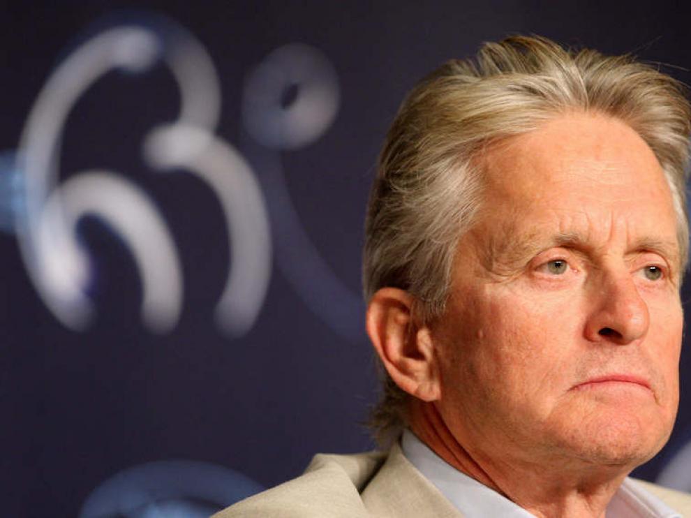 Michael Douglas en la última edición del Festival de Cannes.