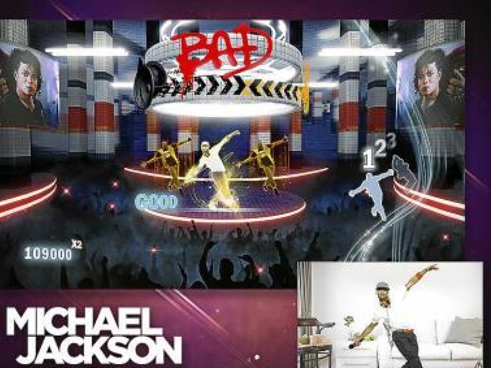 Una imagen del nuevo juego 'Michael Jackson: the experience'.