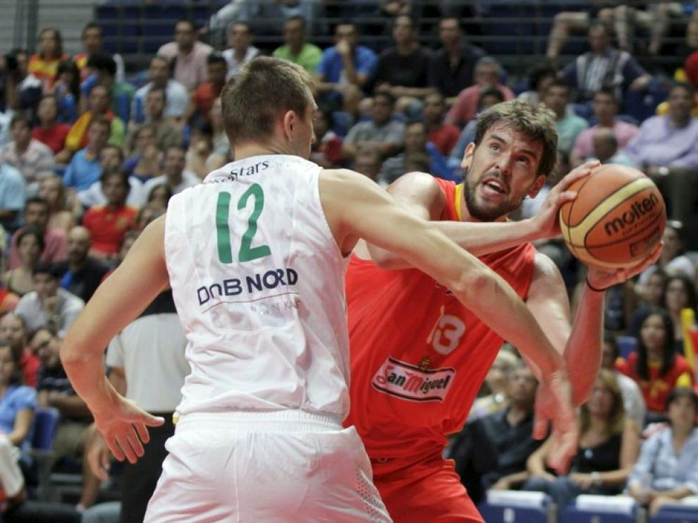Marc Gasol con la selección