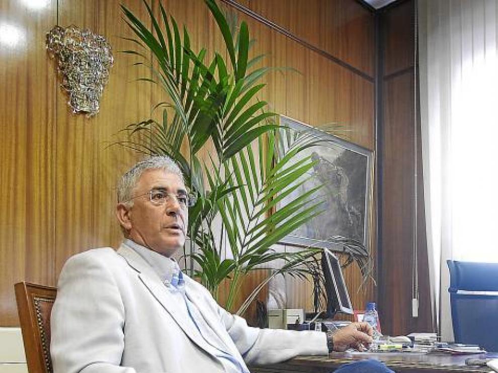 Manuel Blasco, portavoz del PAR y concejal de Fomento y Deportes de Zaragoza.