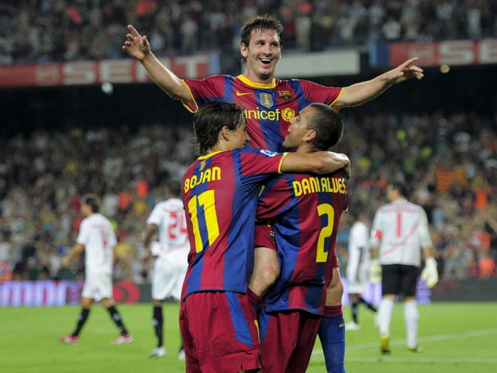 Messi marcó 3 goles