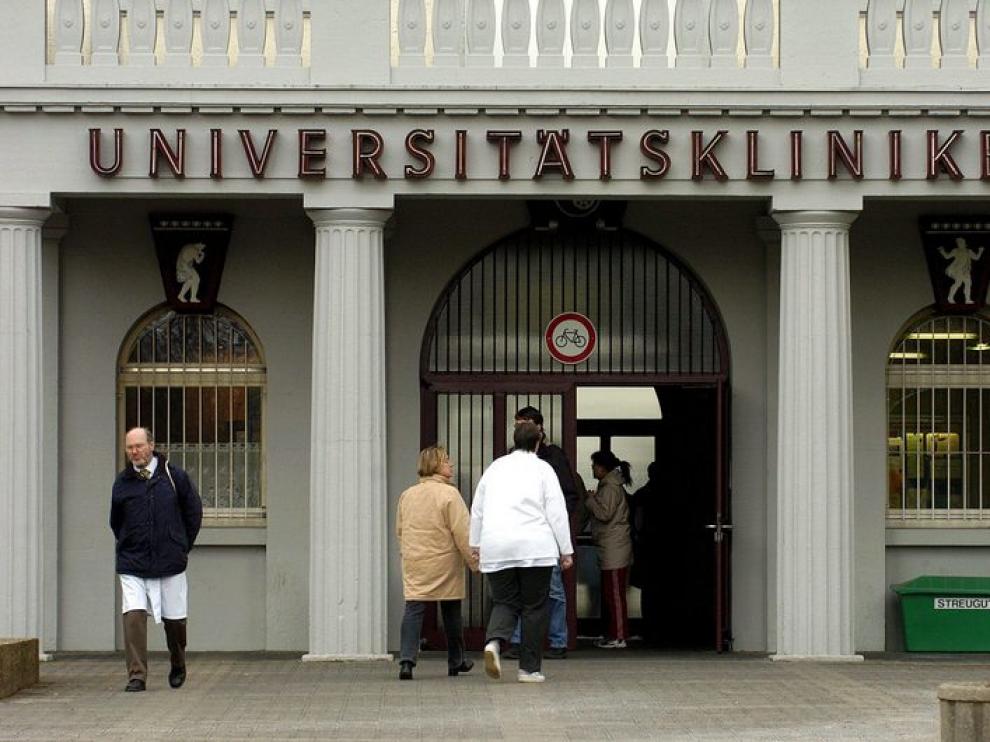 El Hospital Universitario de Maguncia, en el centro de Alemania.
