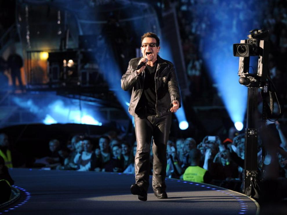 Bono, en un concierto de U2.