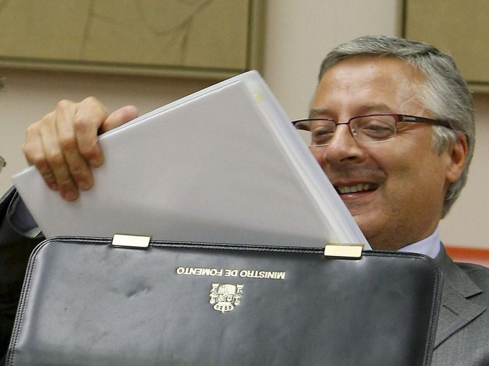 El ministro de Fomento, José Blanco