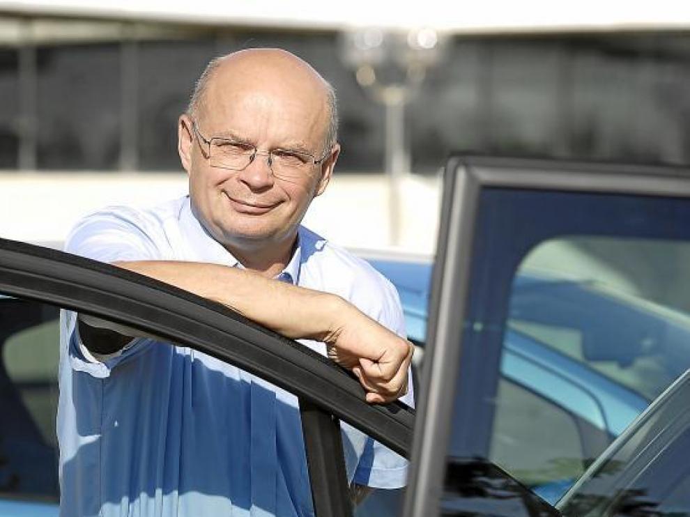 Romuald Rytwinski, director general saliente de GM España, el pasado jueves en Figueruelas.