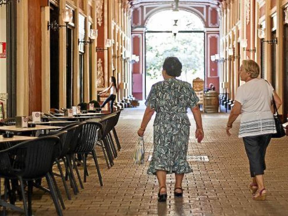 El pasaje del Ciclón se lleva muchas de las fotos de los turistas que visitan el Pilar.