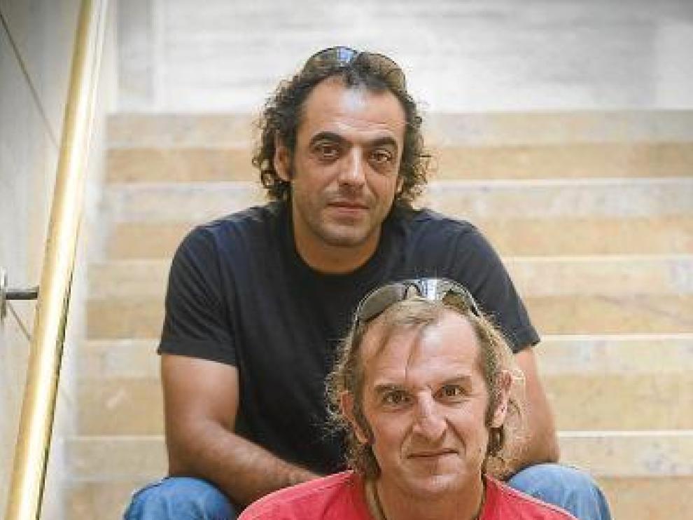 Los montañeros aragoneses Pauner y Pérez