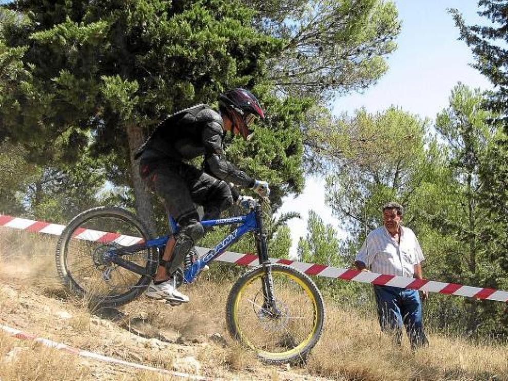 Un tramo del espectacular descenso.