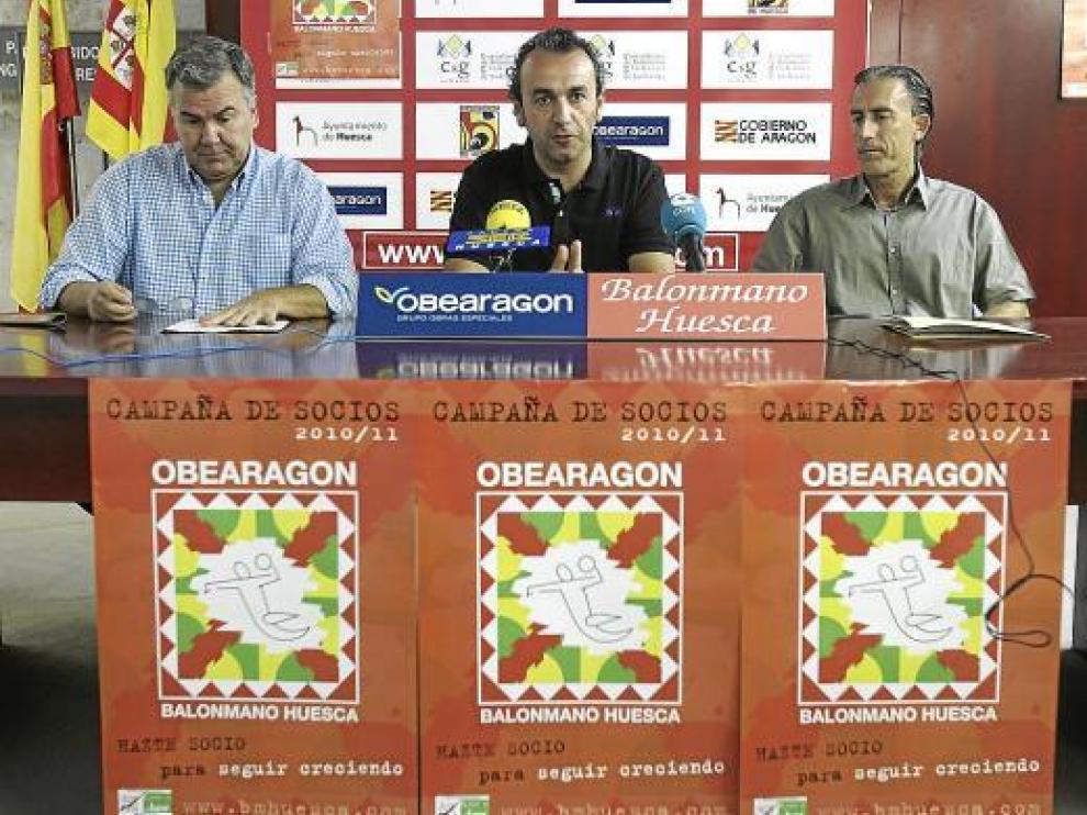 La directiva presentó ayer la campaña de socios para el curso 2010-2011 ayer.