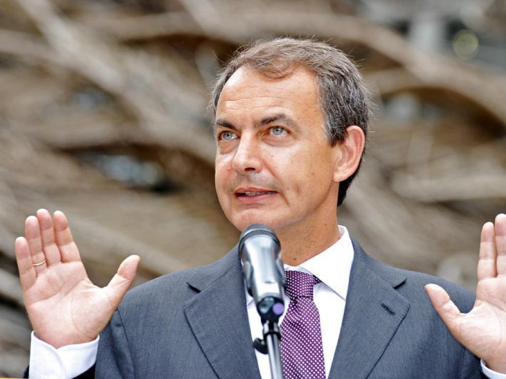 El presidente del Gobierno, José Luis Rodríguez Zapatero