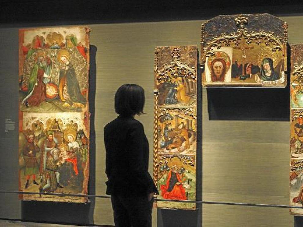Buena parte de las obras que reclama la diócesis altoaragonesa se exponen en el Museo de Lérida.