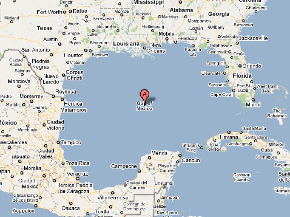 Golfo de México.