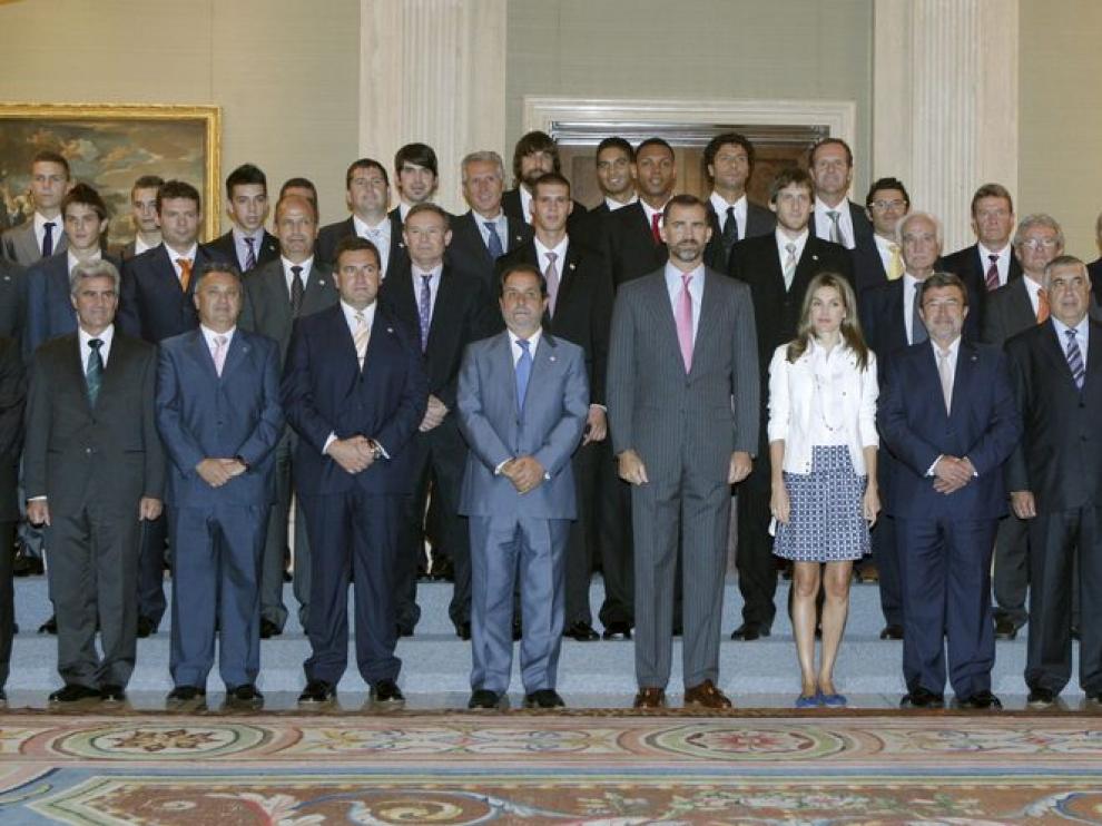 Los Príncipes de Asturias recibieron hoy al CAI Voleibol Teruel