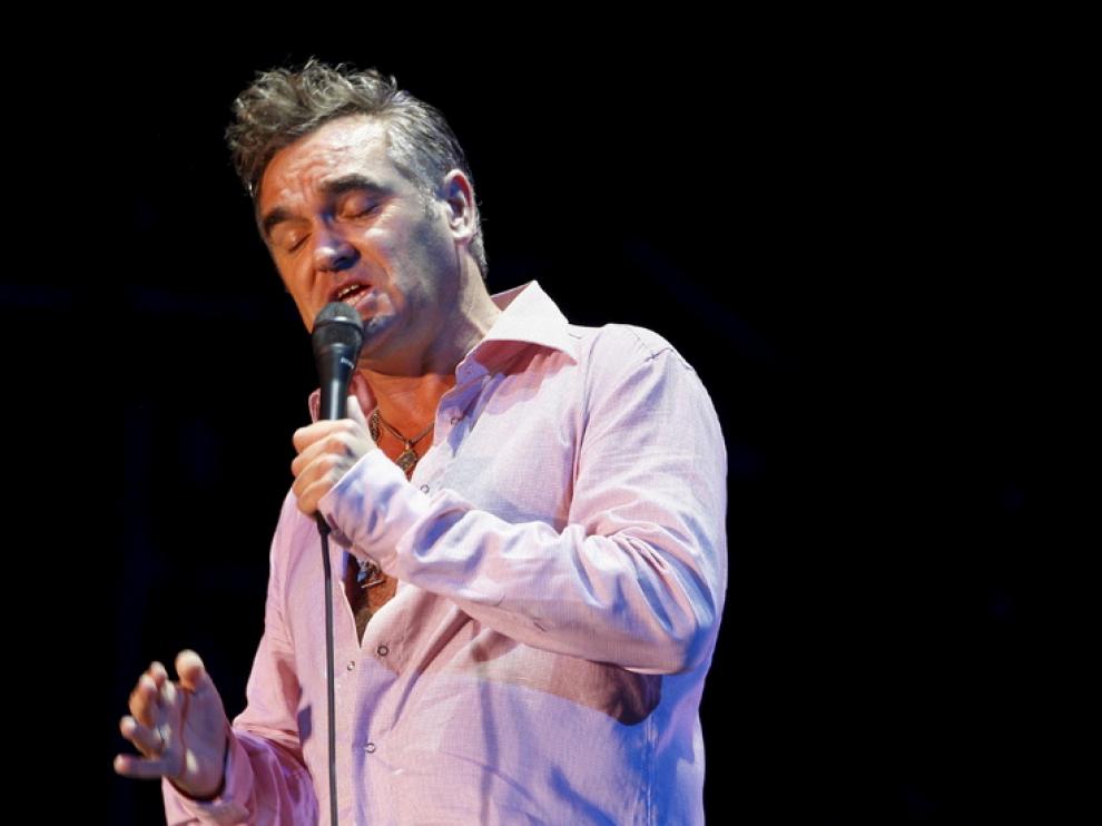 Morrissey, en un concierto