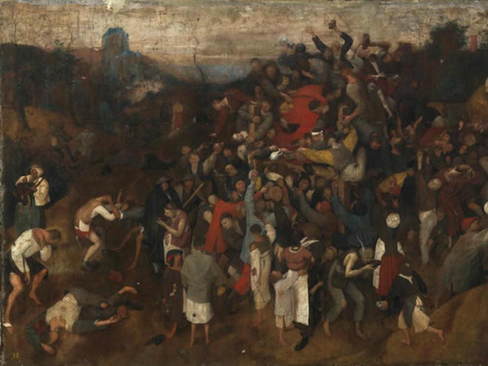 'El vino de la fiesta de San Martín'. Pieter Bruegel el Viejo