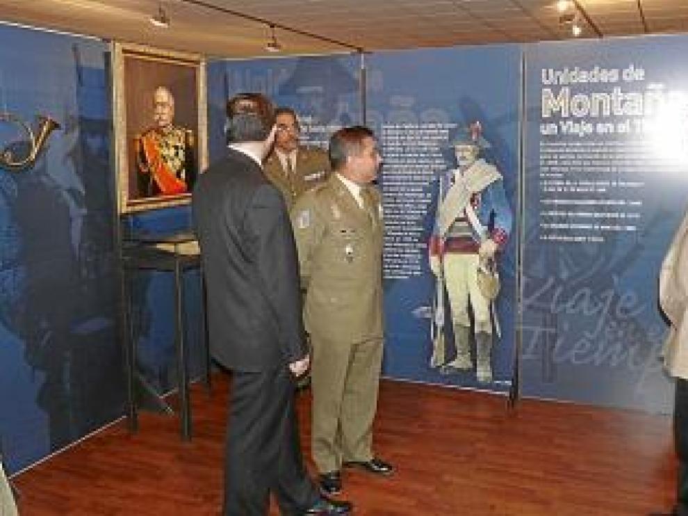 Inauguración de las salas de las Unidades de Montaña.