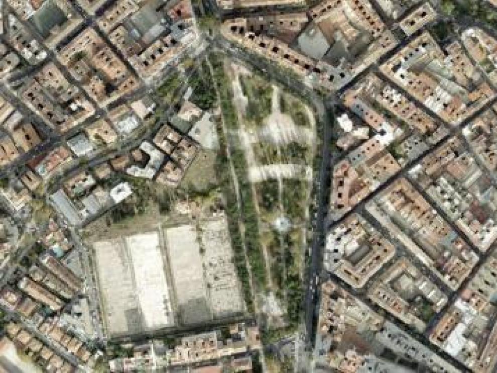 El proyecto contempla la creación de un centro de mayores, un centro cívico "una zona verde que duplicará la capacidad del Parque Pignatelli".