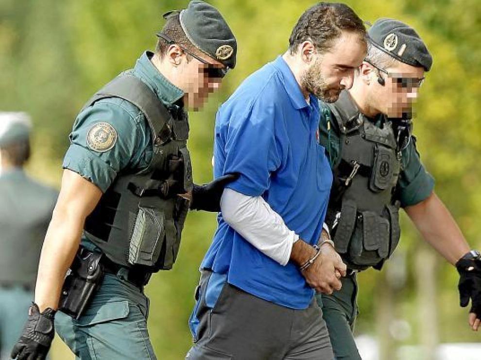 El etarra Javier Atristain, el pasado viernes en el registro de la lonja de San Sebastián.