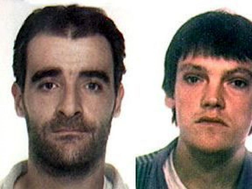 Los etarras Atristain y Besance