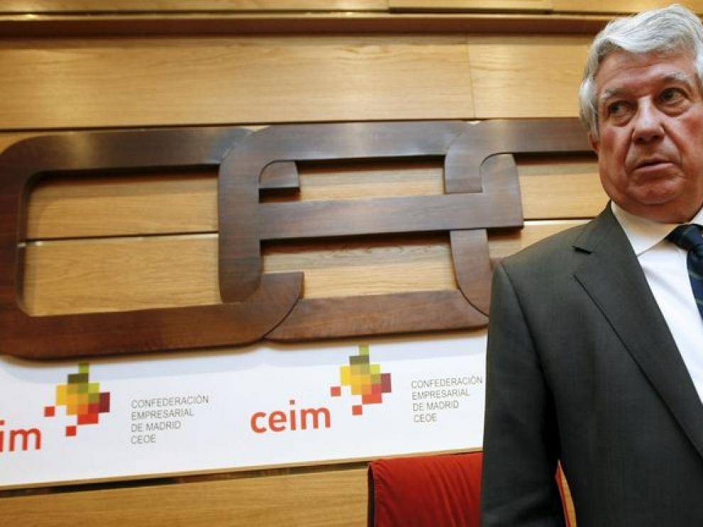 Arturo Fernández, presidente de la CEIM.