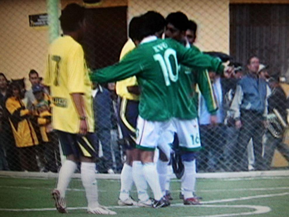 Momento del rodillazo.