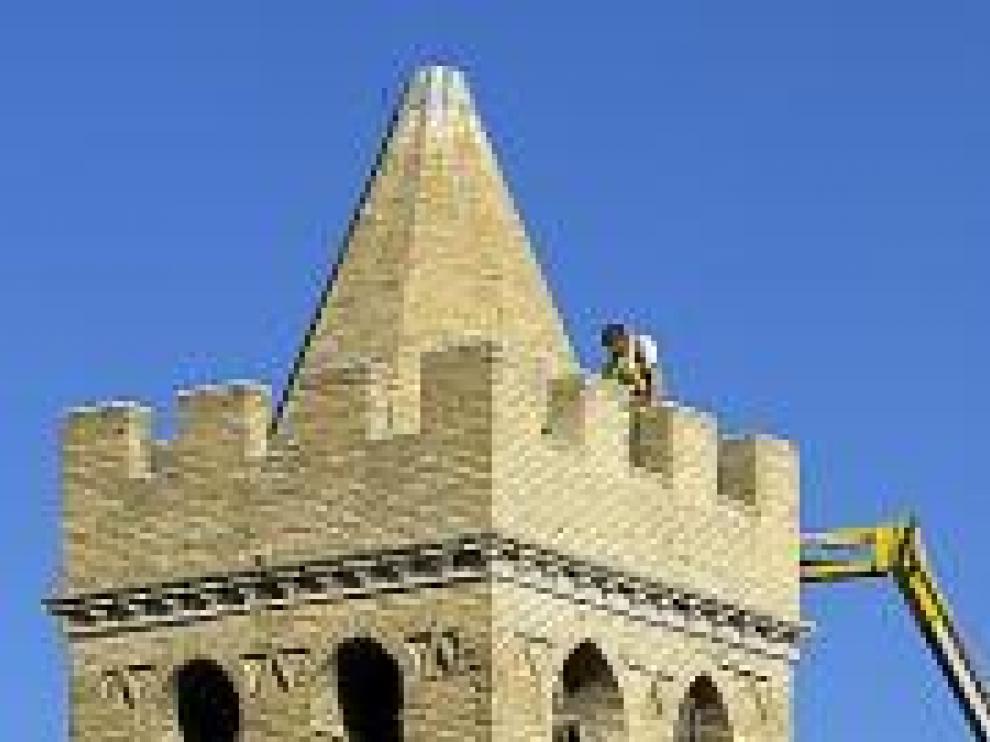 La torre de la iglesia.