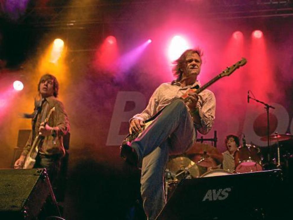 Los británicos The Brew se han convertido este año en asiduos de los escenarios aragoneses.