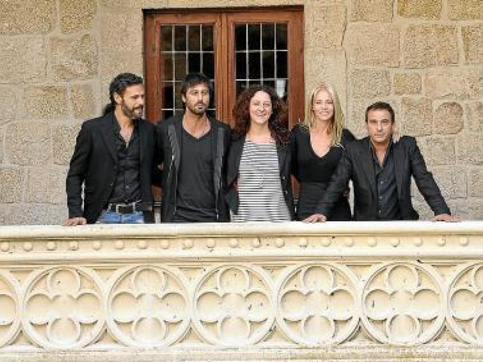 El elenco protagonista de 'La princesa de Éboli.