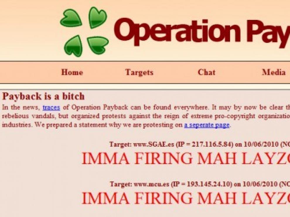 Imagen de la operación 'payback'