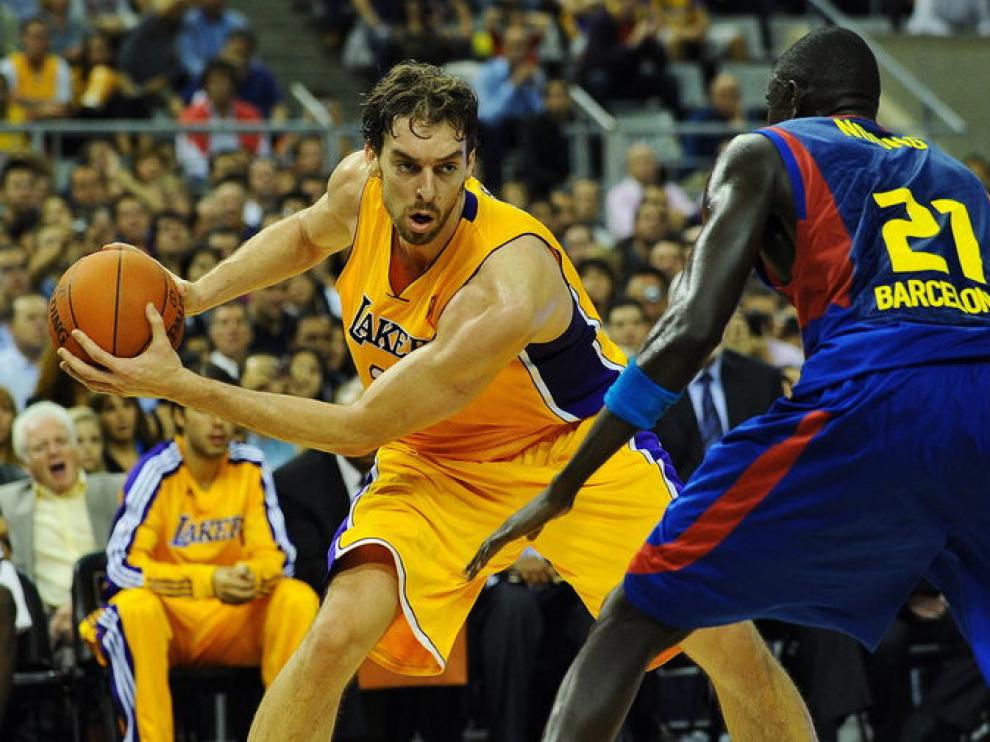 Gasol fue el mejor de los amarillos.