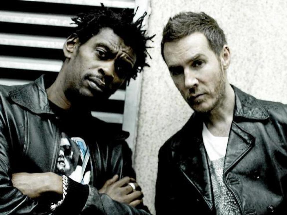 Daddy G (izquierda) y Robert del Naja, el núcleo creativo de Massive Attack.