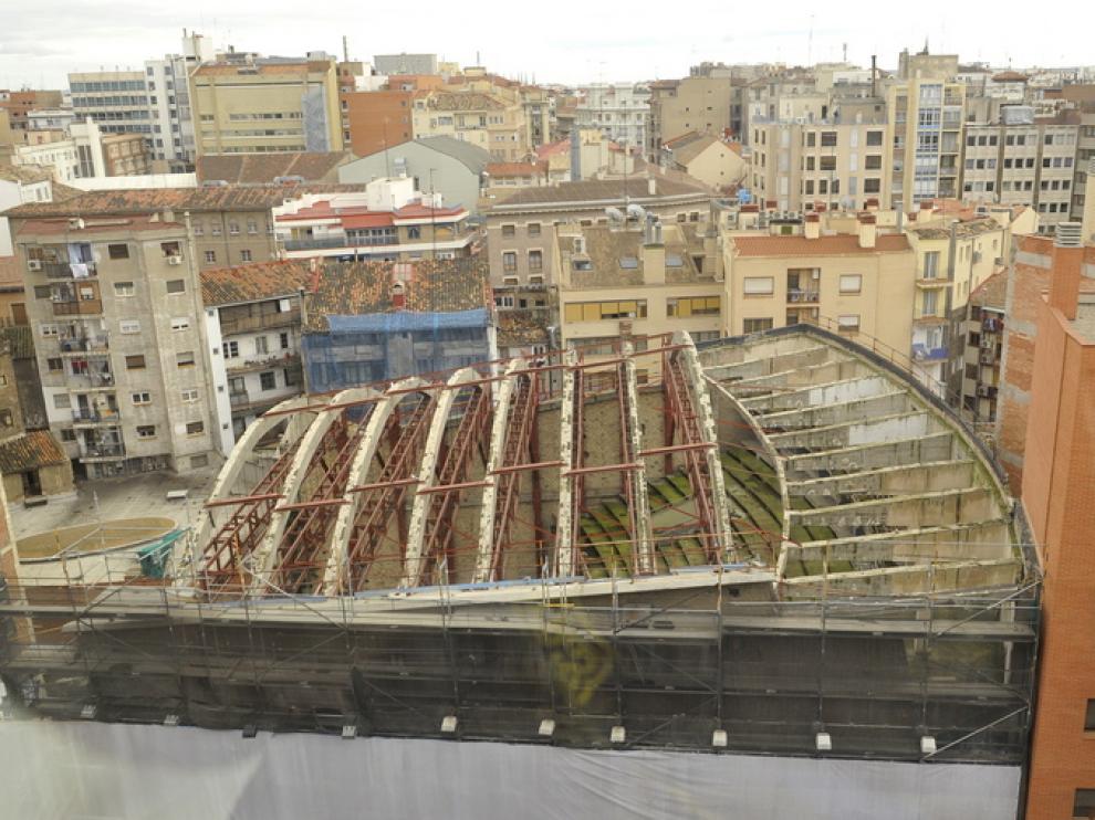 El Teatro Fleta, en obras