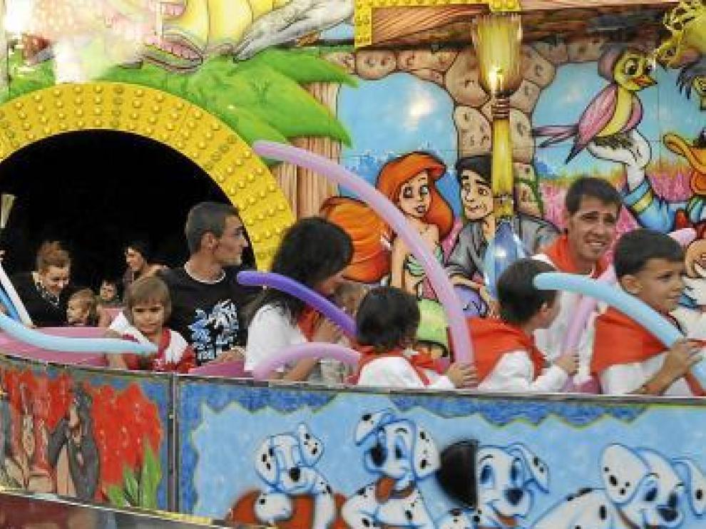 Las ferias son de obligada visita para los más pequeños.