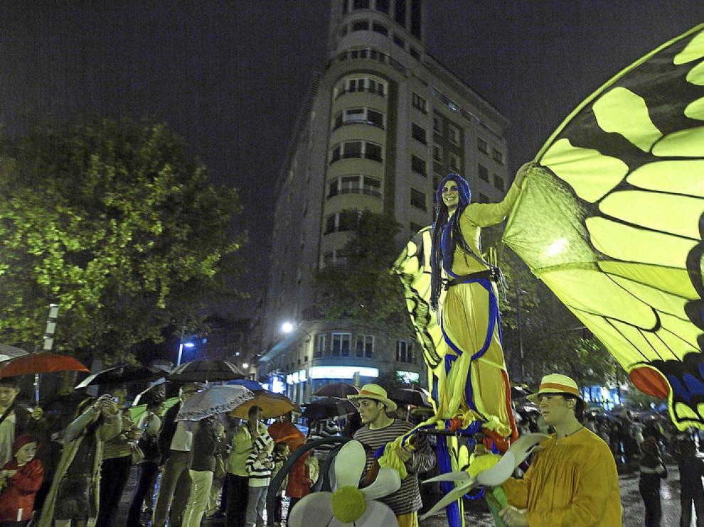 Un momento de la cabalgata