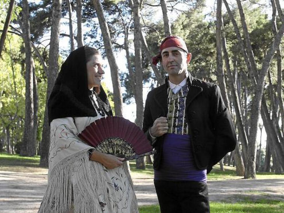 Pareja de nivel económico en el valle del Ebro y los somontanos