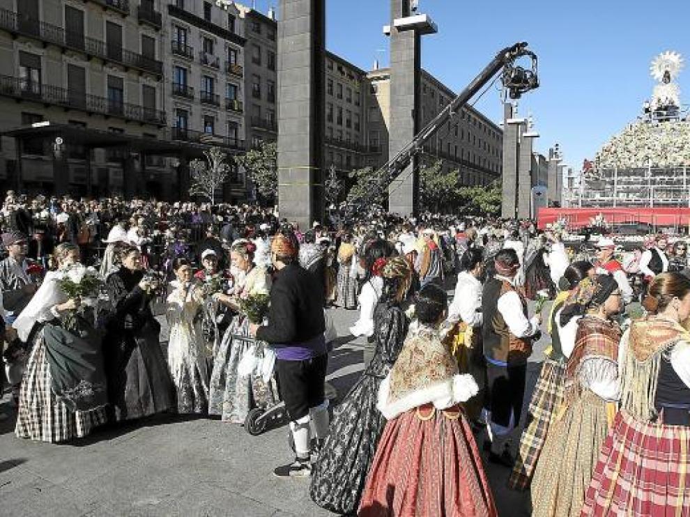 La Ofrenda será protagonista hoy en las televisiones.