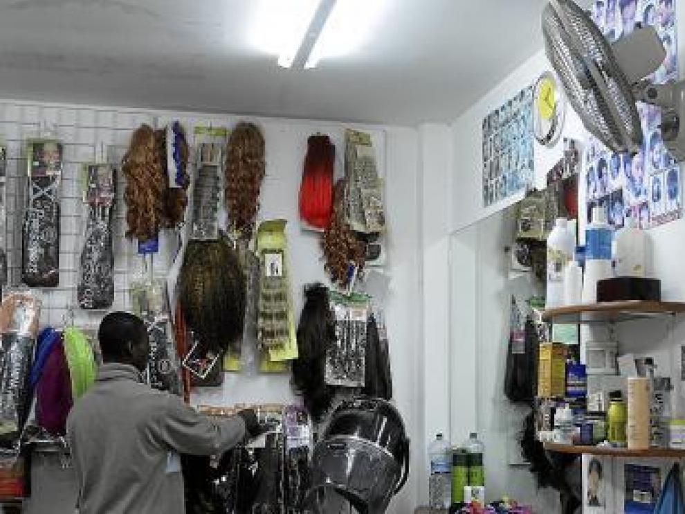 Un pequeño bazar en el corazón de la ciudad