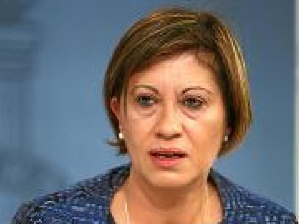 La ministra Espinosa.