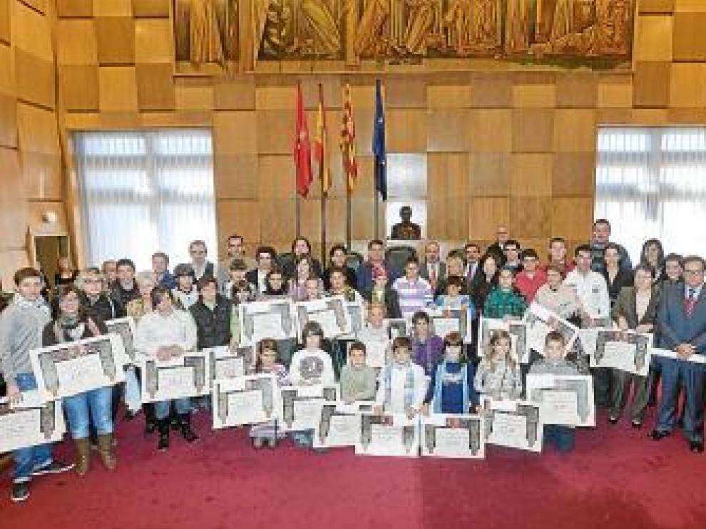 Premios a ritmo de batucada
